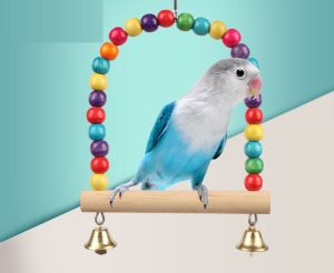 Xích đu dành cho chim cảnh vẹt lovebird vẹt đuôi dài Budgie Cockatiel