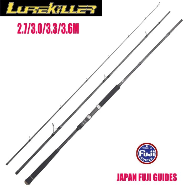 Chi Lurekiller Full Fuji Parts Sea Bass Rod Light Shore Jigging Rod MH ...