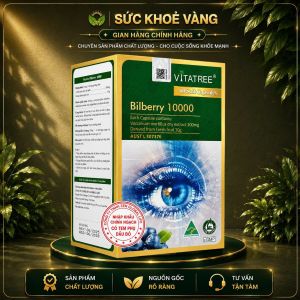VITATREE BILBERRY 10000 – TINH CHẤT VIỆT QUẤT CHO ĐÔI MẮT ĐƯỢC CHĂM SÓC MỖI NGÀY 👁️🫐
