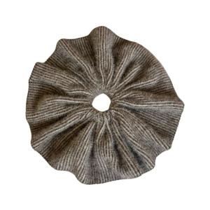 Stretchy Headdress Hair Scrunchies Knitting Wool Hairband Fashion Hair Piece For Loose Buns And Thick Hairs