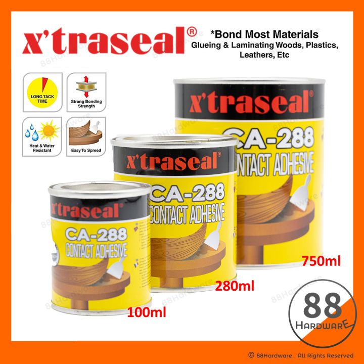 Xtraseal CA288 adhesive glue / gum kayu / wood / gam dunlop / gum