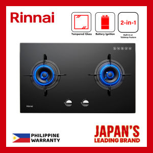 Rinnai RB-27HG Two Burner Glass Built-in Hob