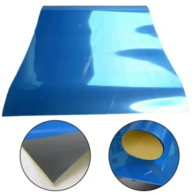 BEST SELLER PROMO TERBATAS STICKER TEMPEL DEKORASI DINDING WALL CERMIN REFLECTION MIRROR PVC 50X100CM AKRILIK | COD