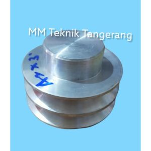Pully A2 x 3 inch Padat Alumunium Puli Poli Polli Pulley A2 3" A2x3" A2x3 A 2x3" 2x3 Allumunium All Puly Alluminium