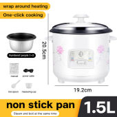 Rice Cooker 1.5L/2L/3L Rice Cooker Mini Rice Cooker Multifunction Electric Cooker