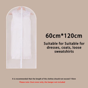 PEVA Transparent Clothes Protector Clothing Cover Dress Storage Bag cover Clothes Dust Cover