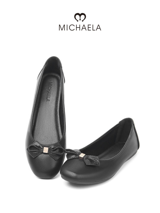 Michaela Comfy Comfy Black Pumps MICHAELA Block Heel Mary Janes