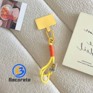 BECORATE Multifunctional Fashion Keychain with Braided Phone Lanyard for Car Keys Accessory and Phone