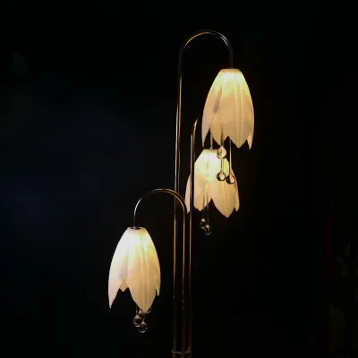 LAMPU STANDING TULIP X3/ LAMPU HIAS AESTHETIC/ LAMPU DEKORASI RUMAH/ LAMPU HIAS POJOK