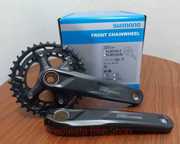 shimano m4100 crankset