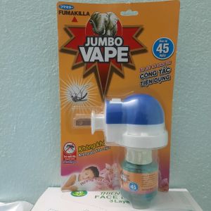 Bộ xông đuỗi muỗi JUMBO hương hoa Lyli/hoa Sakura tươi mát 34ml an toàn hiệu quả [mùi ngẫu nhiên]