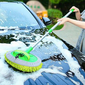 Kstarhare Nâng Cấp 3-Phần Mở rộng làm sạch xe ô tô Khăn Lau Bụi Với Mềm Chenille Bàn Chải Cho làm sạch bụi Và Xe Rửa