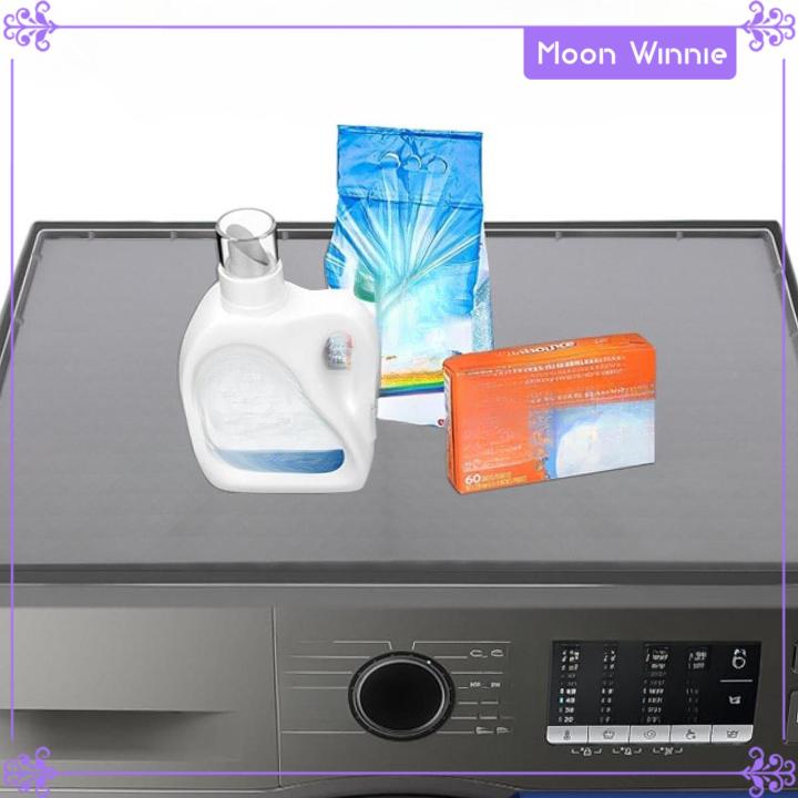 Mặt Trăng Silicone Máy giặt thảm bảo vệ dưới máy giặt Pan bảo vệ máy ...