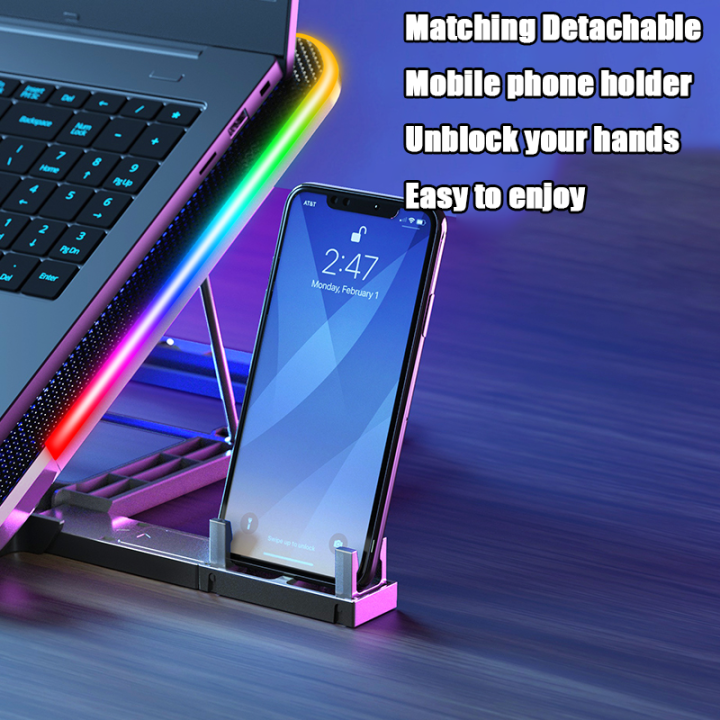 %F0%9F%94%A5%E3%80%90SG%20READY%20STOCK%E3%80%91%F0%9F%94%A5Laptop%20Notebook%20Cooling%20Pad%20Fan%20for%2015.6%2014%2013%20Inch%20Cooler%20with%206%20Fans%20and%205%20Adjustable%20Height%20Stand%20-%20Image%204