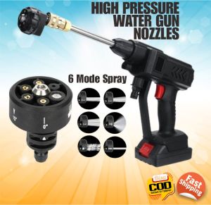 Nozzle Tip 6in1 Spray Jet Cleaner Quick Release Adaptor Kepala Semprotan Mesin Steam Cuci Mobil Motor