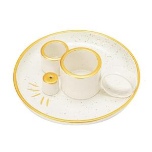 Gốm sứ incenses Burners và Tro catchers khay cho Yoga thiền định với sử dụng đa năng cho Stick cones các loại thảo mộc