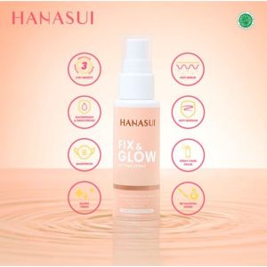 HANASUI PRIMER HANASUI FIX AND GLOW SETTING SPRAY