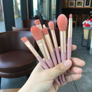 Azza Queen Acc Kuas Make Up isi 8 Set Kuas Make Up 8 in 1 / Make Up Tools / Set Kuas Make Up / Set Paket Kuas / Beauty Tools / kuas make up