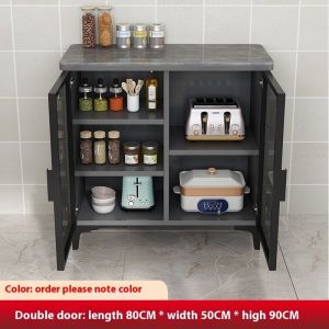 Kitchen Cabinet Shelves Storage Kitchen Cabinets Household Multifunctional Cutting Tables Dining Side Floor To Ceiling Multi Story