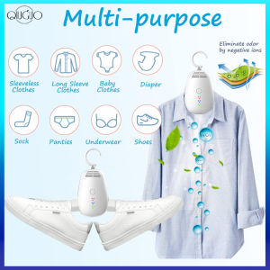 Portable Electric Mini Shoe Clothes Dryer Multi-function Quick Drying Machine Ultraviolet Sterilization Detachable Foldable for Travel Household Dormitory Hotel