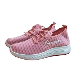 NW058 Sepatu Wanita Tali Motif 1Shoes Import Sneakers All Color