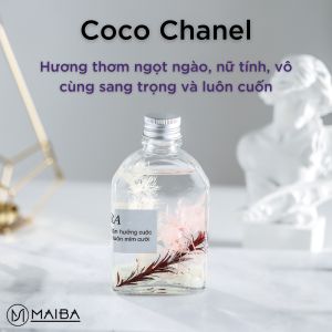 Tinh dầu thơm phòng thiên nhiên MAIBA hoa khô khuếch tán phát sáng ban đêm 100ml tinh dầu phát sáng maiba giúp thư giãn