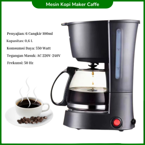 Mesin Pembuat Kopi 600 ml Mesin Pembuat Kopi Teh Otomatis