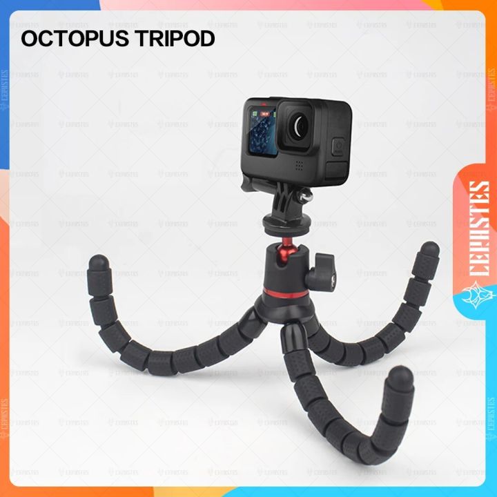 Tripod For Phone Mobile Camera Octopus Holder Smartphone Selfie