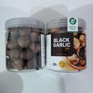Black Garlic Tunggal Bawang Hitam Lanang Tunggal Bawang Fermentasi Netto 300 & 150 Gram
