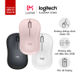 Chuột không dây Logitech M220 Silent giảm ồn - USB 2.4GHz, pin 18 tháng, thiết kế thuận 2 tay, phù hợp PC/ Laptop.