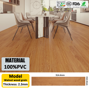 【Simulated Wood Grain】wooden plank floor sticker floor vinyl sticker floor vinyl sheet spc/pvc floor tiles vinyl flooring self-adhesive Indoor floor vinyl covering waterproof mildew-proof地板贴