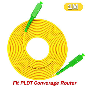 1m / 3m / 5m / 10m SC/APC-SC/APC Simplex Single-mode Fiber Optic Cable Patch Cord Global Coverage