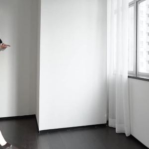 Ammin phong cách Hàn Quốc giữa Chiều dài dây kéo eo cao với váy có thắt lưng phụ nữ 2024 Mùa Xuân/Mùa hè đi lại giữa Chiều Dài Màu Trơn chuyên nghiệp A-line váy màu trơn thời trang váy xếp ly