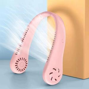 Leafless Neck fan usb Lazy charging Mini Outdoor sports neck fan Mobile