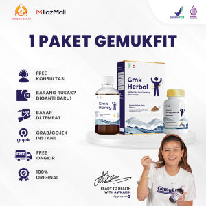 Obat Gemuk Fit 1 Botol | 30 Kapsul Penambah Berat Badan Obat Gemuk Obat Penambah Nafsu Makan Obat Gemuk Herbal