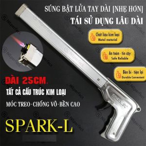 Súng mồi lửa bếp gas bếp cồn cao cấp sử dụng với bật lửa khè tiện lợi an toàn dành cho phượt thủ dã ngoại