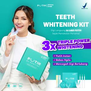 PUTIH BY DENTIST Signature Whitening Kit Pemutih Gigi dari Dokter Gigi yang aman untuk gigi sensitif