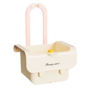 LZHDP MALL Sáng tạo Giỏ lọc treo bồn rửa Có thể tháo rời 2 trong 1 Bộ lọc rác nhà bếp Dễ dàng vệ sinh Đa chức năng Túi lọc treo vòi nước Lưu trữ tại nhà