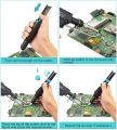 Toolour Soldering Kit 5 in 1 Soldering Iron Kit 60W Industrial Automatic Solder Feeding Hand-held Welding with Solder Wire for Electronic Desoldering Rework PCB Repair Home DIY. 