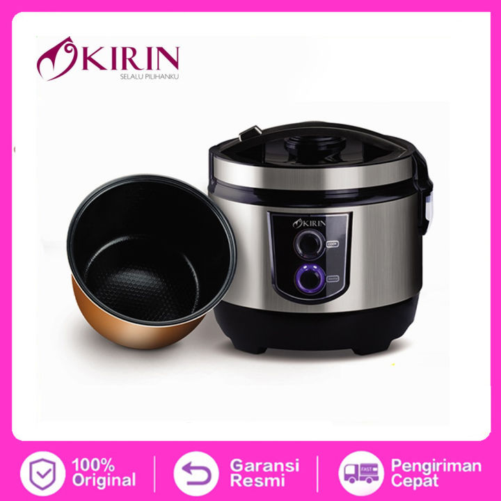 KIRIN KRC 390 Rice Cooker 3in1 Kapsitas 2 Liter PANCI KERAMIK Lazada