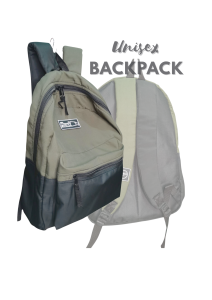 Classic Backpack for Men and Women Durable Large Capacity Sports Bag in Two Tone Colors Teenagers