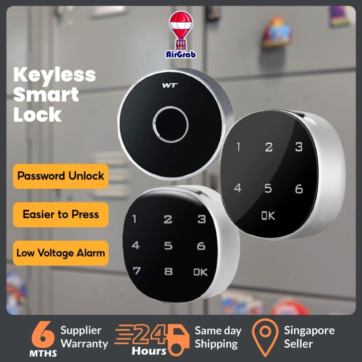 WT Digital Lock Smart Digit Keyless Mailbox Digital Lock for HDB Condo