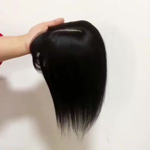 Womens Hairpiece for Covering Gray Hair and Increasing Volume with Real Hair - Natural Look | Barangan Berkualiti Reka Bentuk Praktikal Mudah Guna