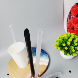 200 ống hút trà sữa bọc màng cao cấp ép nilong từng cái an toàn