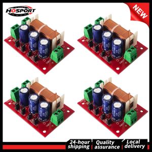 【Free Shipping】 Wireless Audio Transmitter 4pcs YLY-2088 2 Way Crossover Filters Module 400W Speaker Frequency Divider for Home Theater and PA Systems