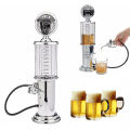 Single pump beer dispenser machine wine club bar beverage wine container gas station. 