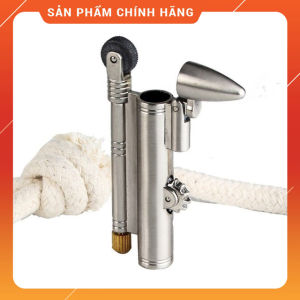 Hộp Quẹt Bật Lửa Sinh Tồn Dolphin HY680 Đẹp Độc Lạ - Dùng Xăng Cao Cấp