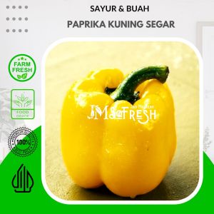 [JM SoFresh] Paprika Kuning Segar Organik Green House Per Pcs