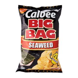 Calbee Big Bag Seaweed Potato Chips