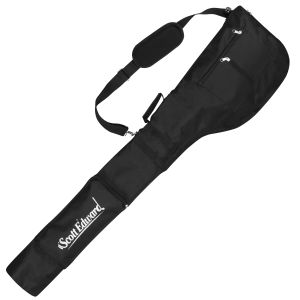 Scott Edward Foldable Golf Club Carry Bag Portable Sunday Pencil Bag Lightweight Waterproof Training Case Holds 7-12 Clubs Suitable for Men Women Children